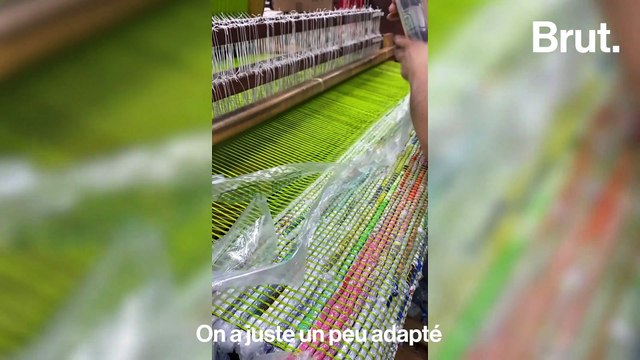 Ce maroquinier donne une seconde vie aux sacs plastique