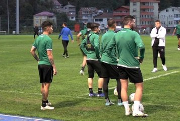 Giresunspor'da, Beşiktaş maçı hazırlıkları tamamlandı