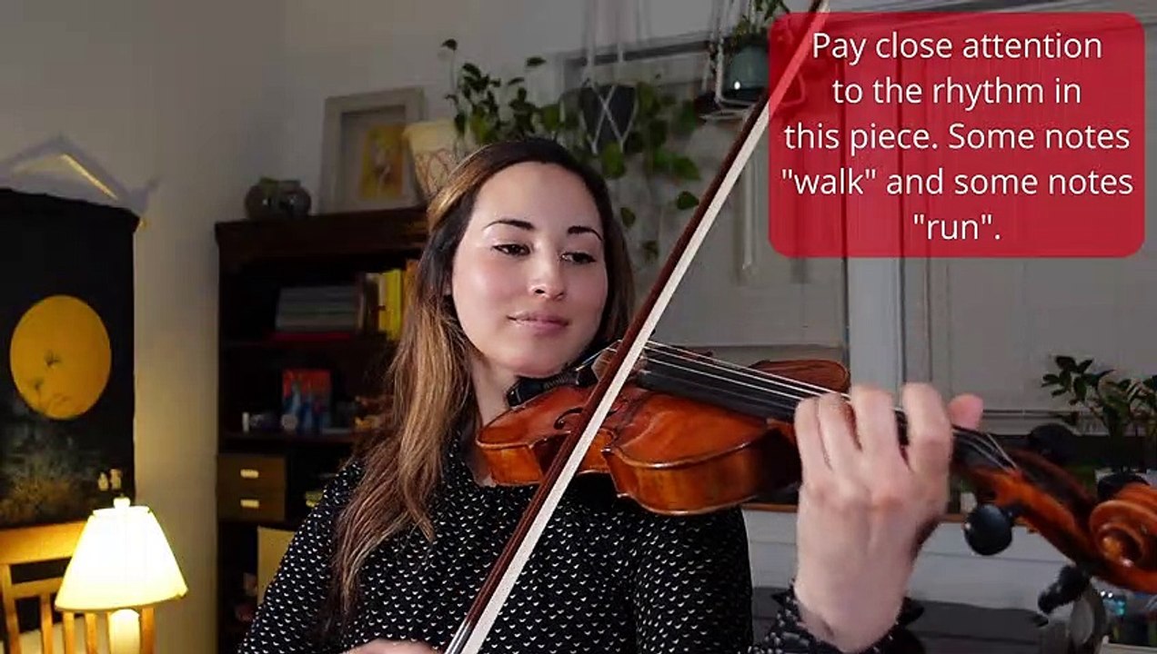 Allegro for violin