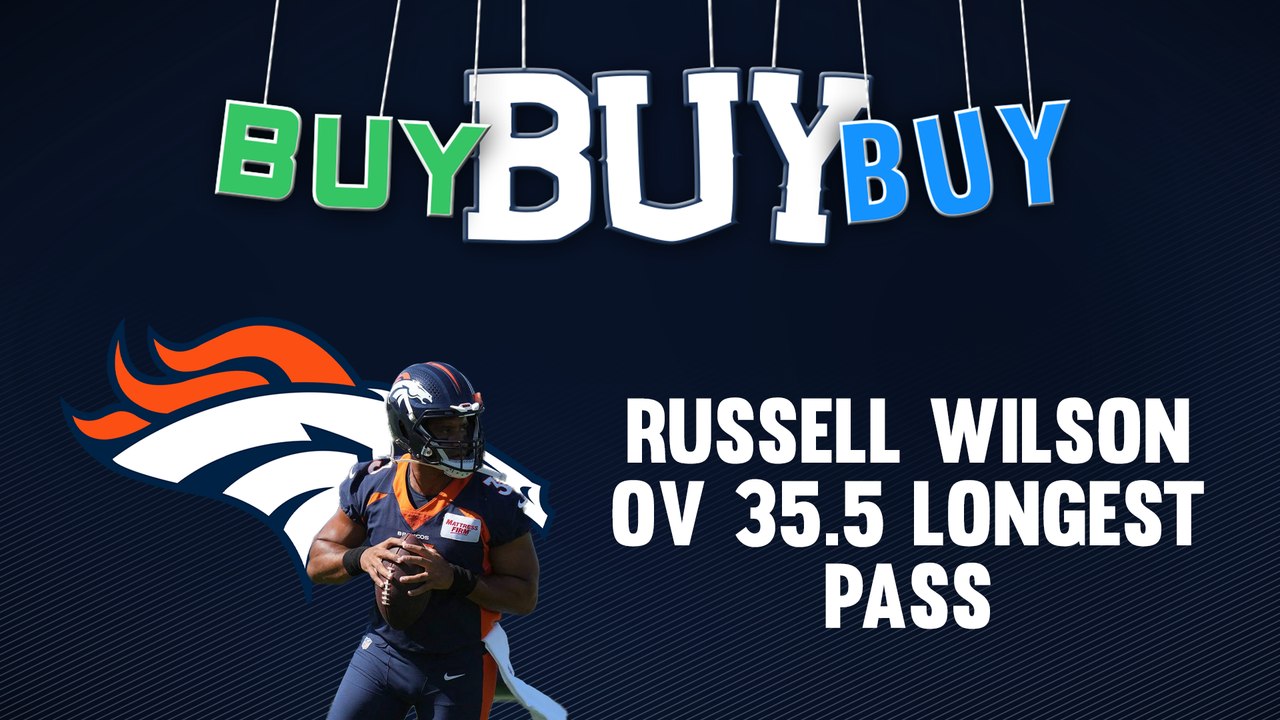 Back Russell Wilson To Go Over 35.5 Yards On His Longest Pass Vs. Colts