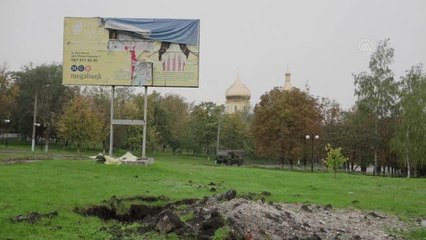 Ukrayna'nın Kupyansk kentinde halk zor şartlar altında yaşamını sürdürüyor