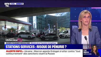 Carburant: Agnès Pannier-Runacher envisage une amélioration de la situation dans "deux à trois jours"