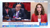 “Continuamos apoyando al presidente interino Juan Guaidó”: Kristina Rosales, portavoz del departamento de Estado de EEUU