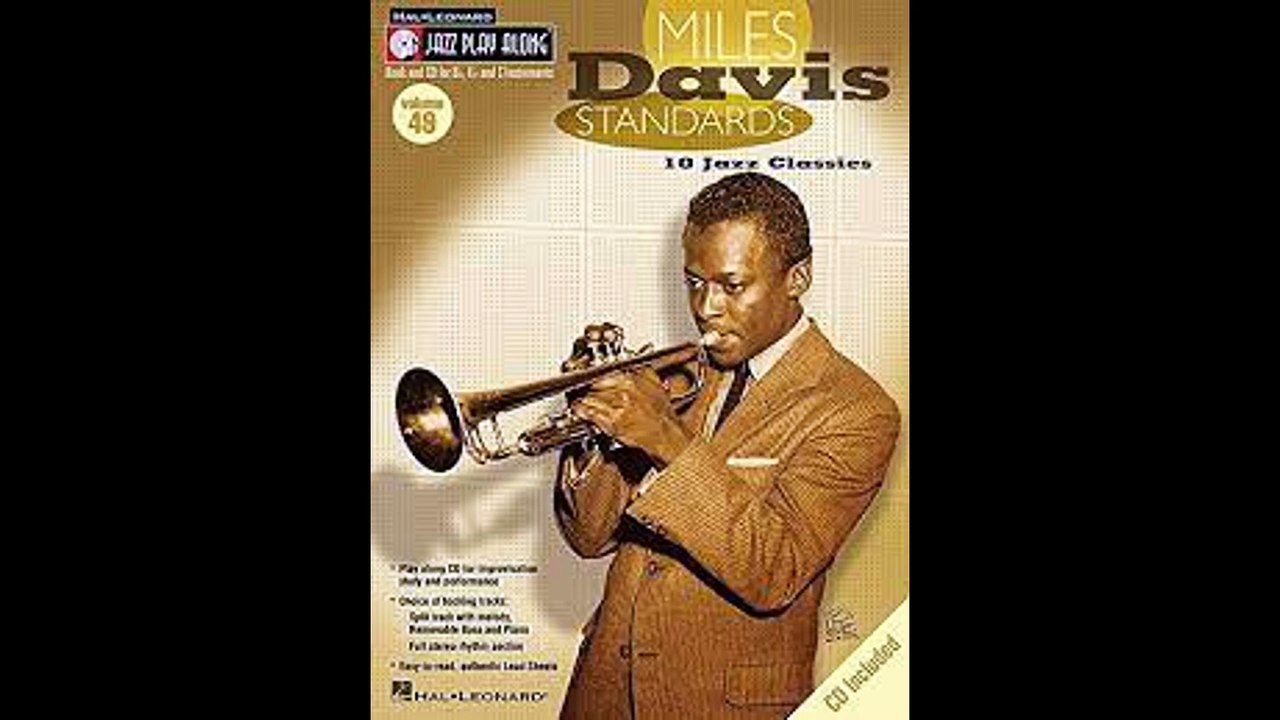 Miles Davis Standards vol. 49 On Green Dolphin Street (Jazz Play Along and melody)