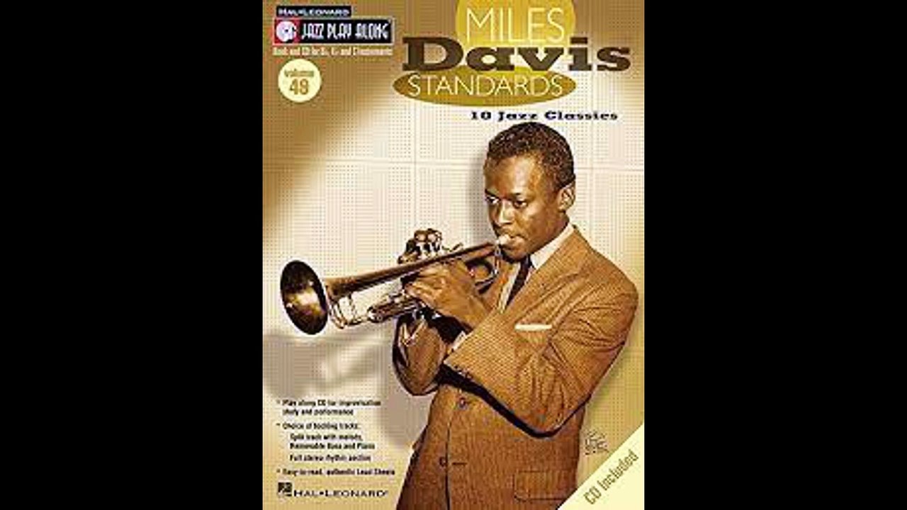 Miles Davis Standards vol. 49 On Green Dolphin Street (Jazz Play Along) Background only