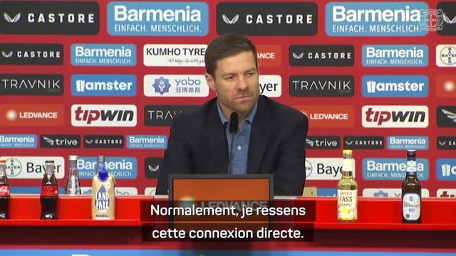 Bayer - Xabi Alonso : J'ai senti que c'était quelque chose de formidable pour moi