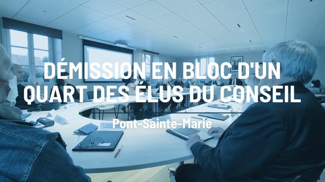 Pont-Sainte-Marie : crise au conseil municipal