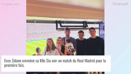 Enzo Zidane : Grande première pour sa fille Sia, entourée de toute sa famille