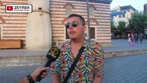 Üsküdar'da bir şahıs, sokak röportajında hükümeti eleştiren genci tehdit etti
