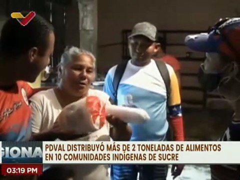 Sucre| Realizan entrega de proteínas y embutidos a habitantes de la pqa. Gran Mariscal