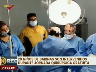 Barinas | Un total de 43 niños son atendidos con Jornada Quirúrgica en el Hospital Luis Razetti