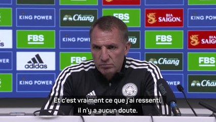 Leicester - Rodgers sur la performance face à Nottingham : "C'est un match qui va changer la saison"