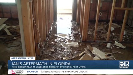 Residents deal with destruction, face possible eviction after Hurricane Ian
