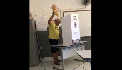 Com exclusividade, advogado de idoso que danificou urna diz que o equipamento não tinha defeito