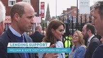 Kate Middleton and Prince William Coordinate in Blue for Surprise Trip to Northern Ireland