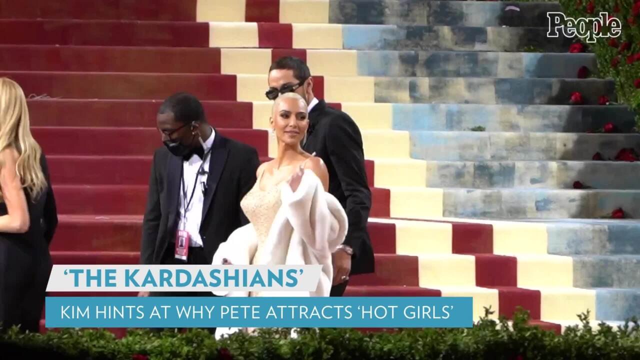 Kim Kardashian Hints About Sweet Reason 'Hot Girls' Fall for Pete Davidson