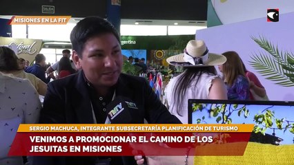 Venimos a promocionar el Camino de los Jesuitas en Misiones