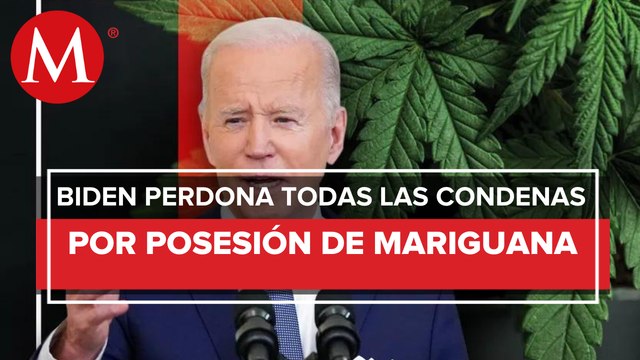 Joe Biden concede indulto a condenados por delitos federales de posesión de marihuana