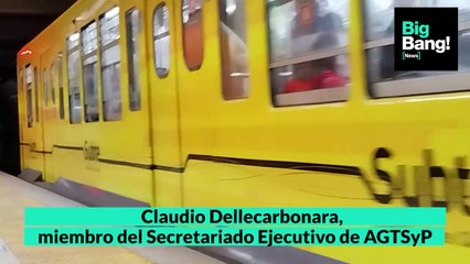 Claudio Dellecarbonara, miembro del Secretariado Ejecutivo de AGTSyP