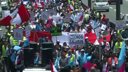 Miles protestan en Perú contra “ideología de género” de la OEA