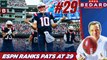 Patriots Ranked 27th in ESPN's NFL Power Rankings