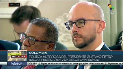 Gobierno colombiano impulsa nuevo enfoque de lucha contra las drogas