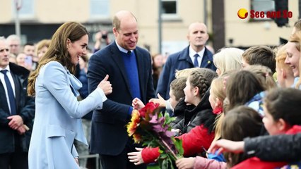 Prince William and Kate Middleton's special look in Ireland