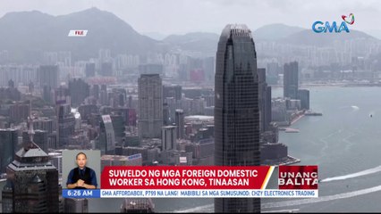 Suweldo ng mga foreign domestic worker sa Hong Kong, tinaasan | UB