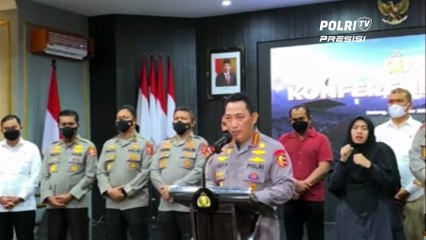 Kapolri Umumkan Tersangka Tragedi Kanjuruhan