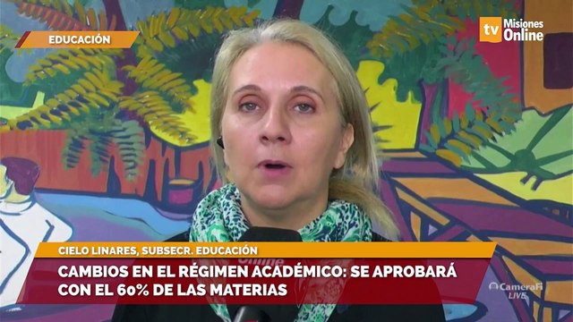 Cambios en el régimen académico 2023 de las escuelas secundarias de misiones
