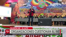 Técnicos del INE son cuestionados en El Alto por el poco avance en la cartografía