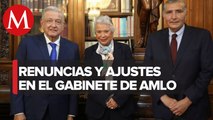 ¿Cuáles son los funcionarios que han salido o cambiado de puesto durante la 4T?