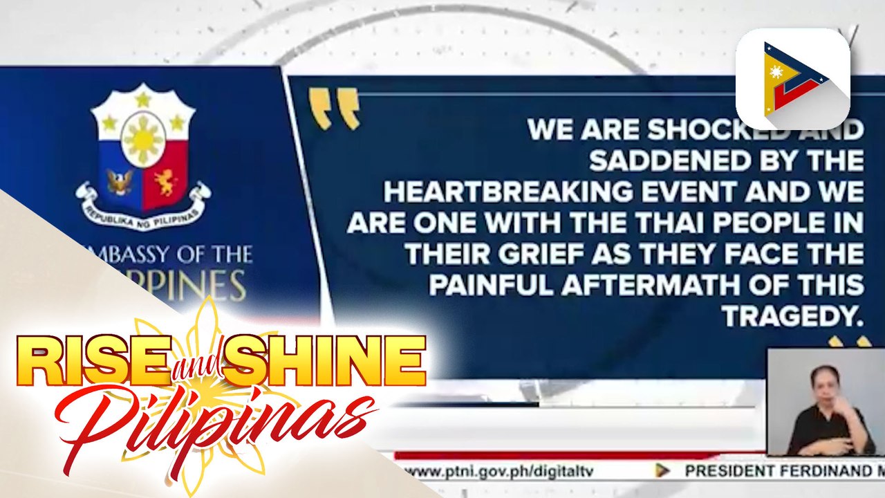 Pilipinas, nagpaabot ng pakikidalamhati sa Thailand kasunod ng mass shooting