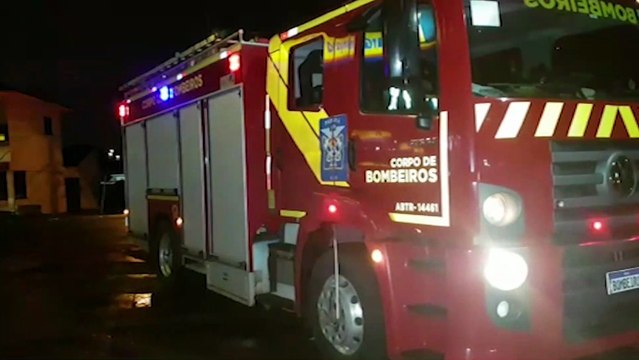 Princípio de incêndio é combatido pelo Corpo de Bombeiros em posto de combustíveis