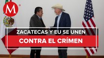 Ken Salazar acuerda iniciar trabajos contra tráfico de personas, drogas y armas en Zacatecas