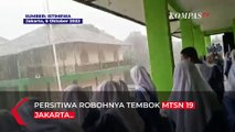 Detik-detik Tembok MTsN 19 Jakarta Roboh, Tiga Siswa Meninggal Dunia
