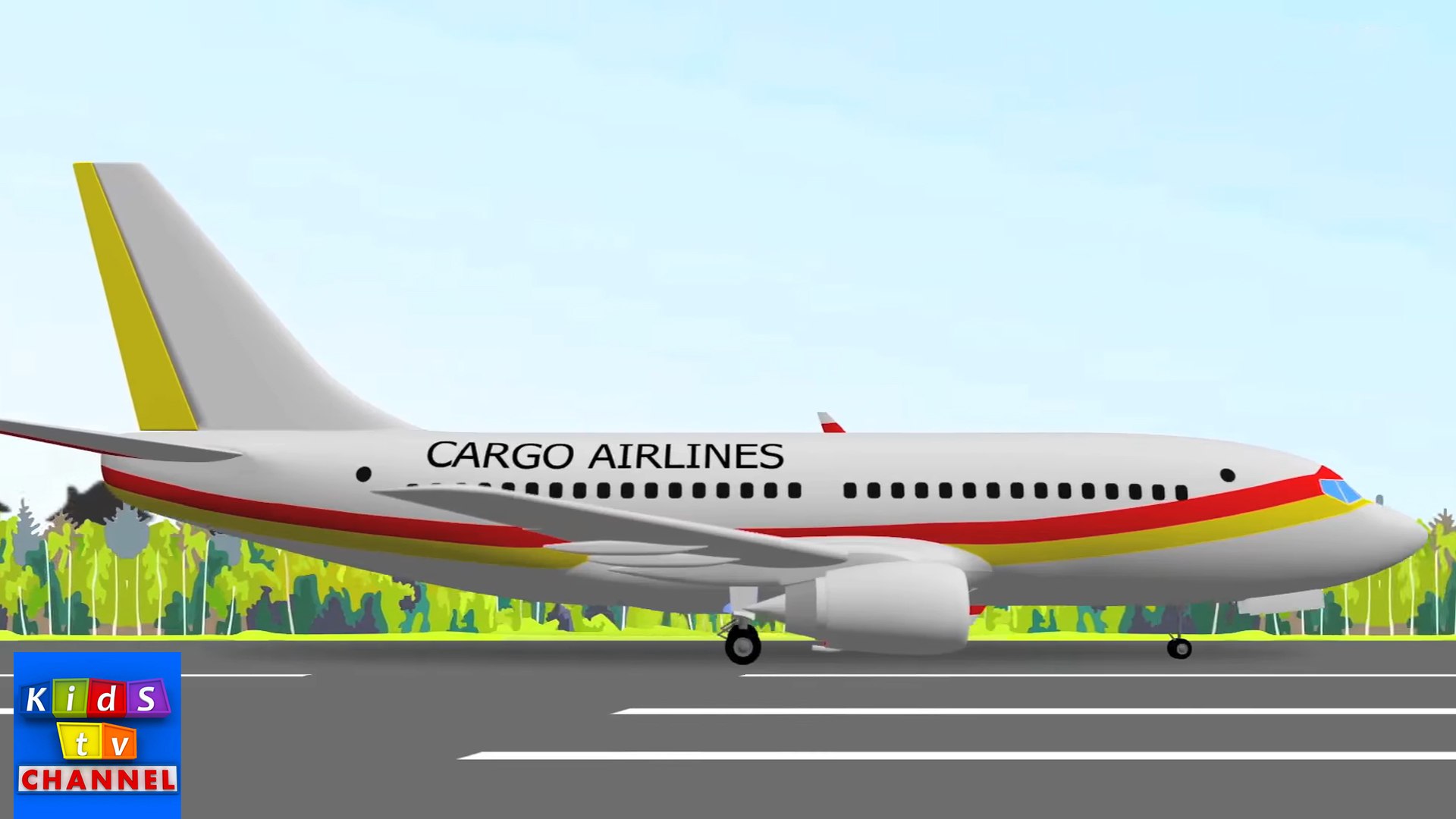 Cargo Plane - Airplane Cartoon - Transportation Videos for Kids - video  Dailymotion