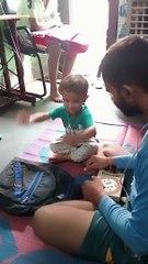 देखो ️ कैसे जय की #childactivity #childhood #kids #kid #kkvlog #vlog