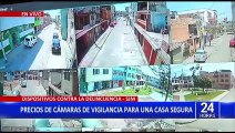 SJM: vecinos instalan modernas cámaras de vigilancia parta luchar contra la delincuencia