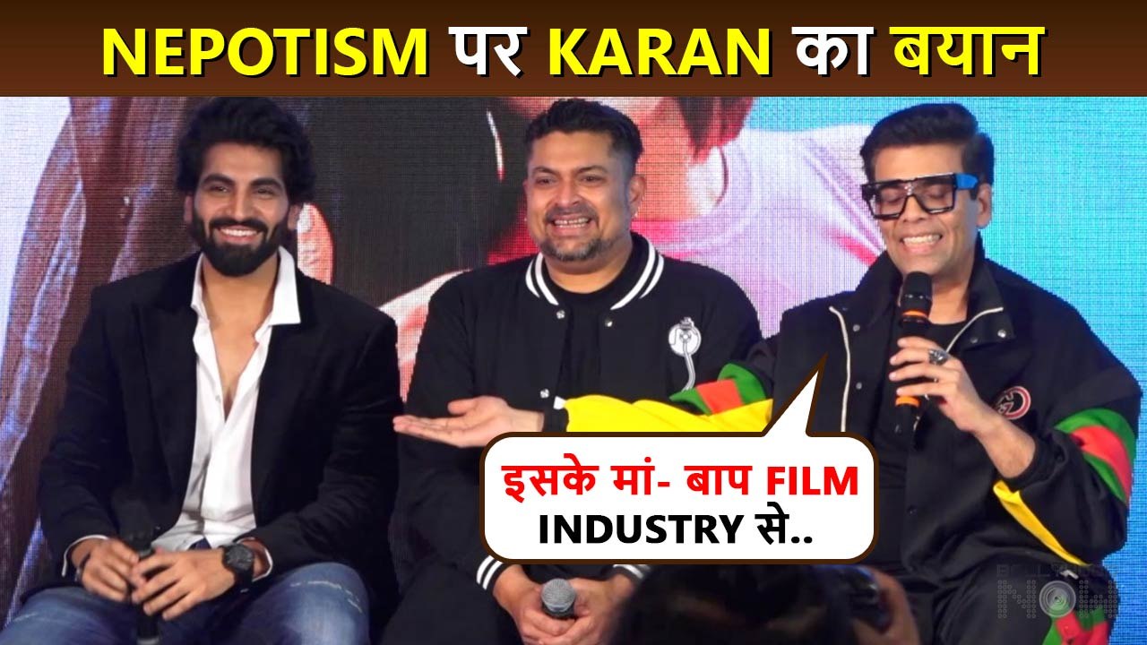 Nepotism: Karan Johar Launches Lakshay Kapoor With A CLARIFICATION