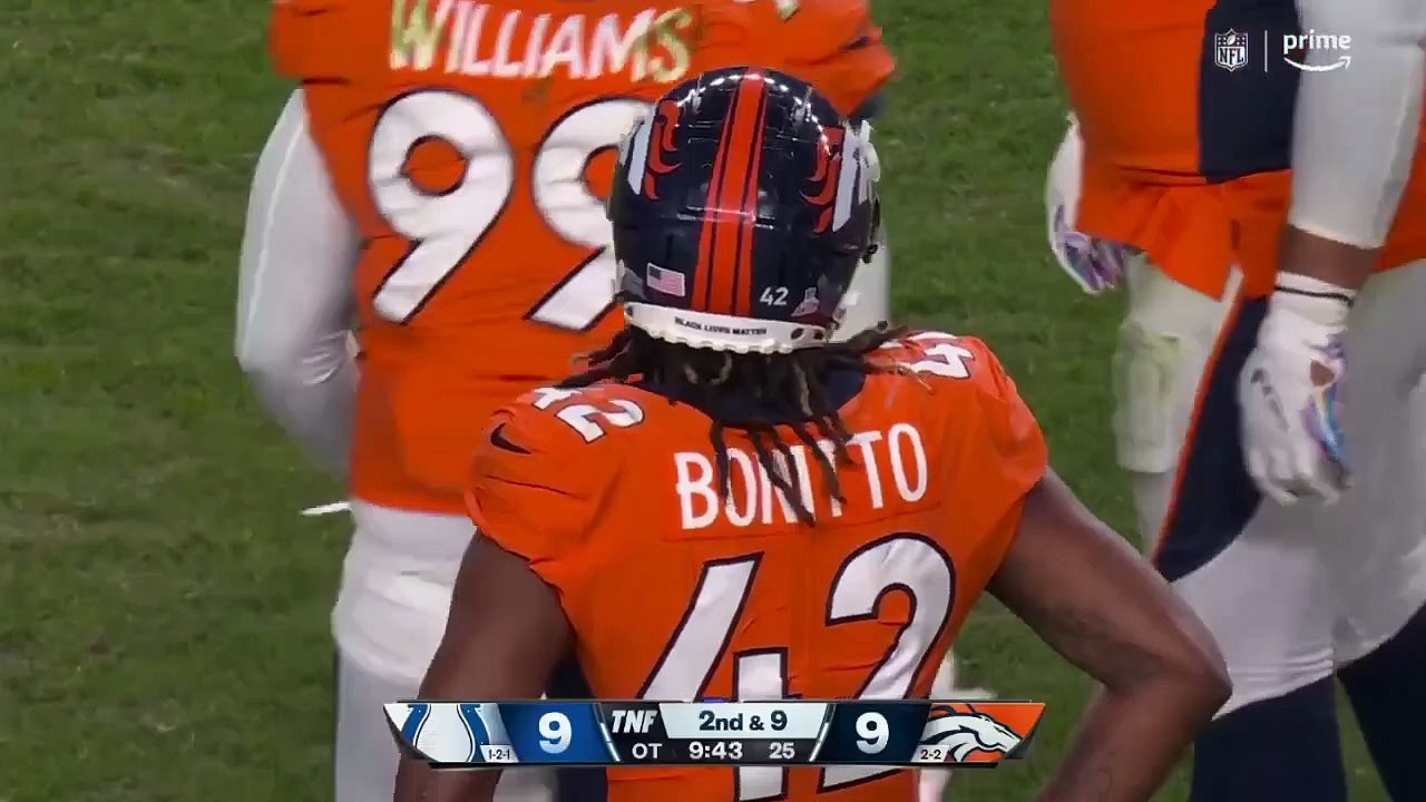 Denver Broncos vs. Indianapolis Colts Full Highlights OverTime _ NFL Week 5_ 2022