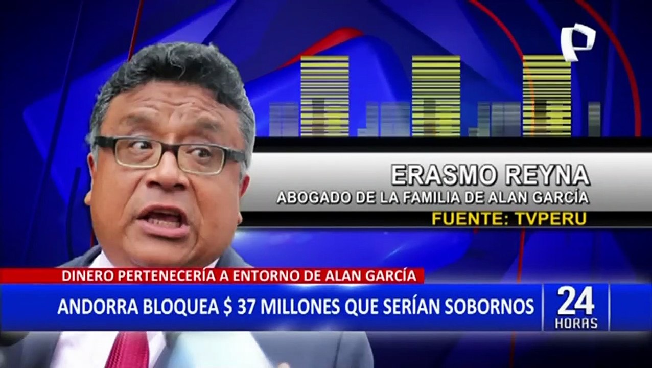 Odebrecht: Andorra bloquea 3 millones de euros de empresarios vinculados a Alan García
