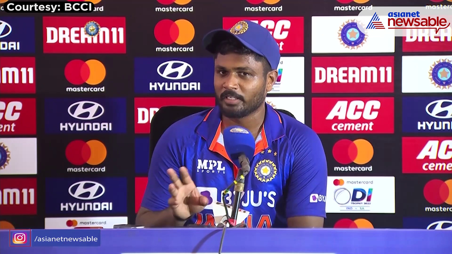 IND vs SA 2022-23, Lucknow ODI: 'Love spending time at the wicket' - Sanju Samson