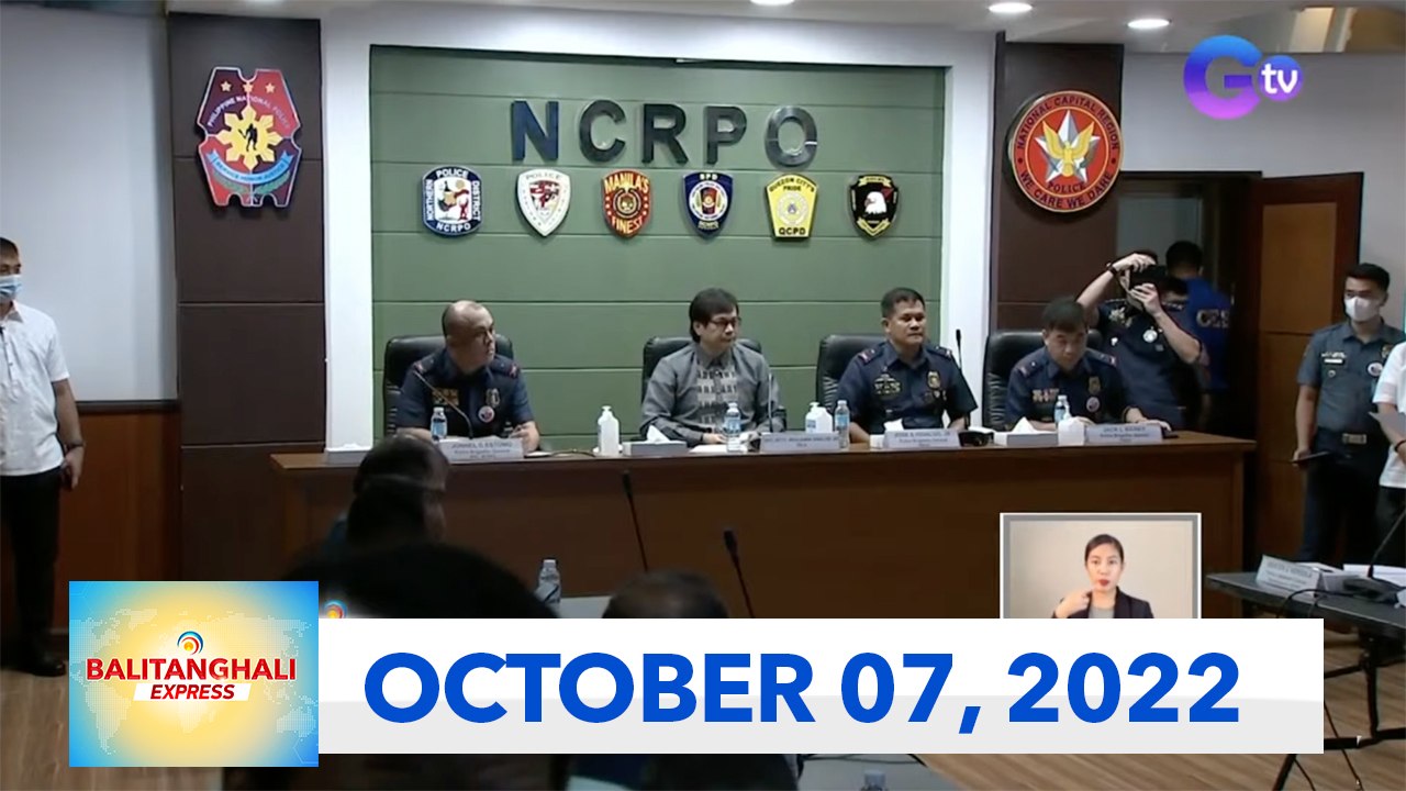 Balitanghali Express: October 7, 2022