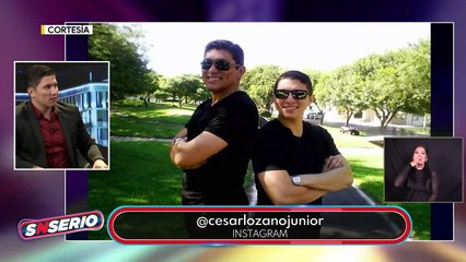 César Lozano y su hijo son como hermanos, y esta foto lo comprueba