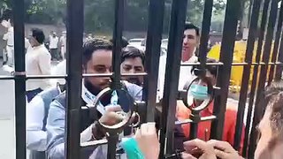 Ramesh Matiala protest agiant BJP Corruption in delhi