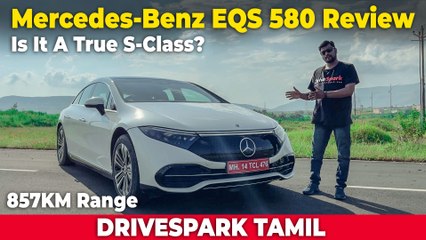 Mercedes-Benz EQS 580 Electric Car TAMIL Review | Giri Mani | சிங்கிள் சார்ஜில் சென்னை-குமரி போலாம்