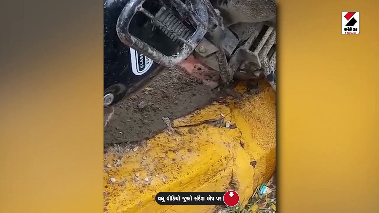 અમદાવાદમાં બુલેટ-કાર વચ્ચે અકસ્માત થતા બુલેટના...