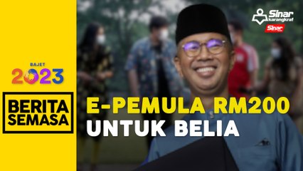 Bajet 2023: RM200 e-dompet buat belia