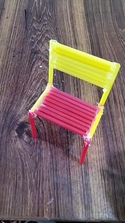 straw chair.